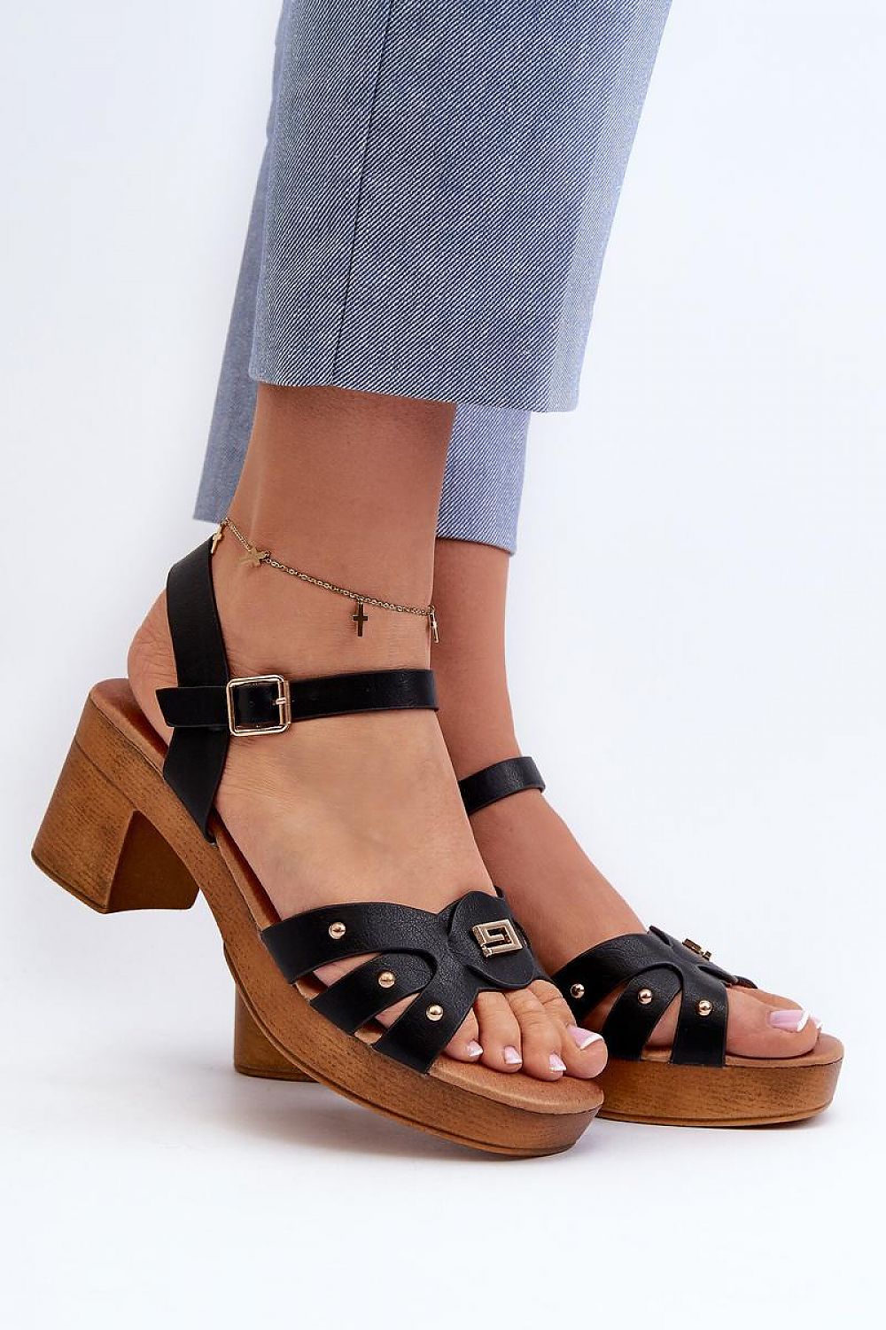  Sandali con tacco model 196335 Step in style 
