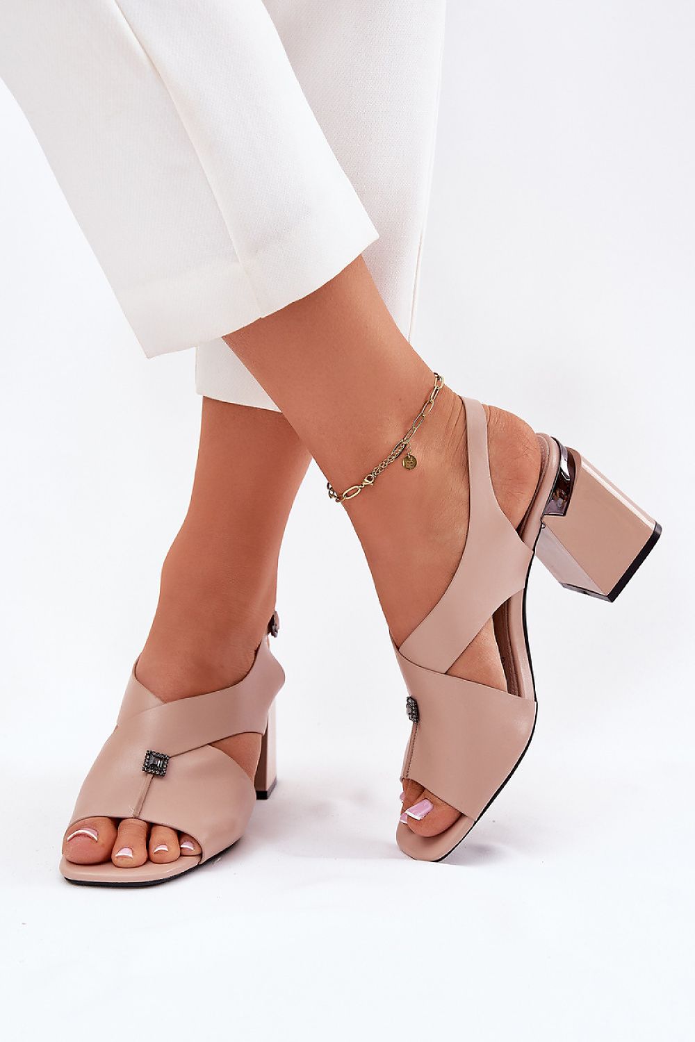  Sandali con tacco model 212827 Step in style 