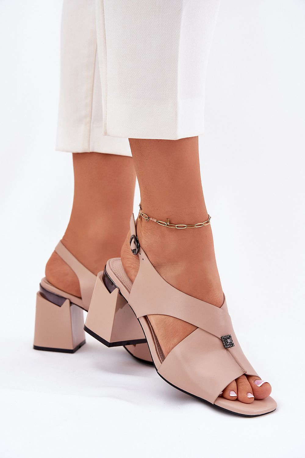  Sandali con tacco model 212827 Step in style 