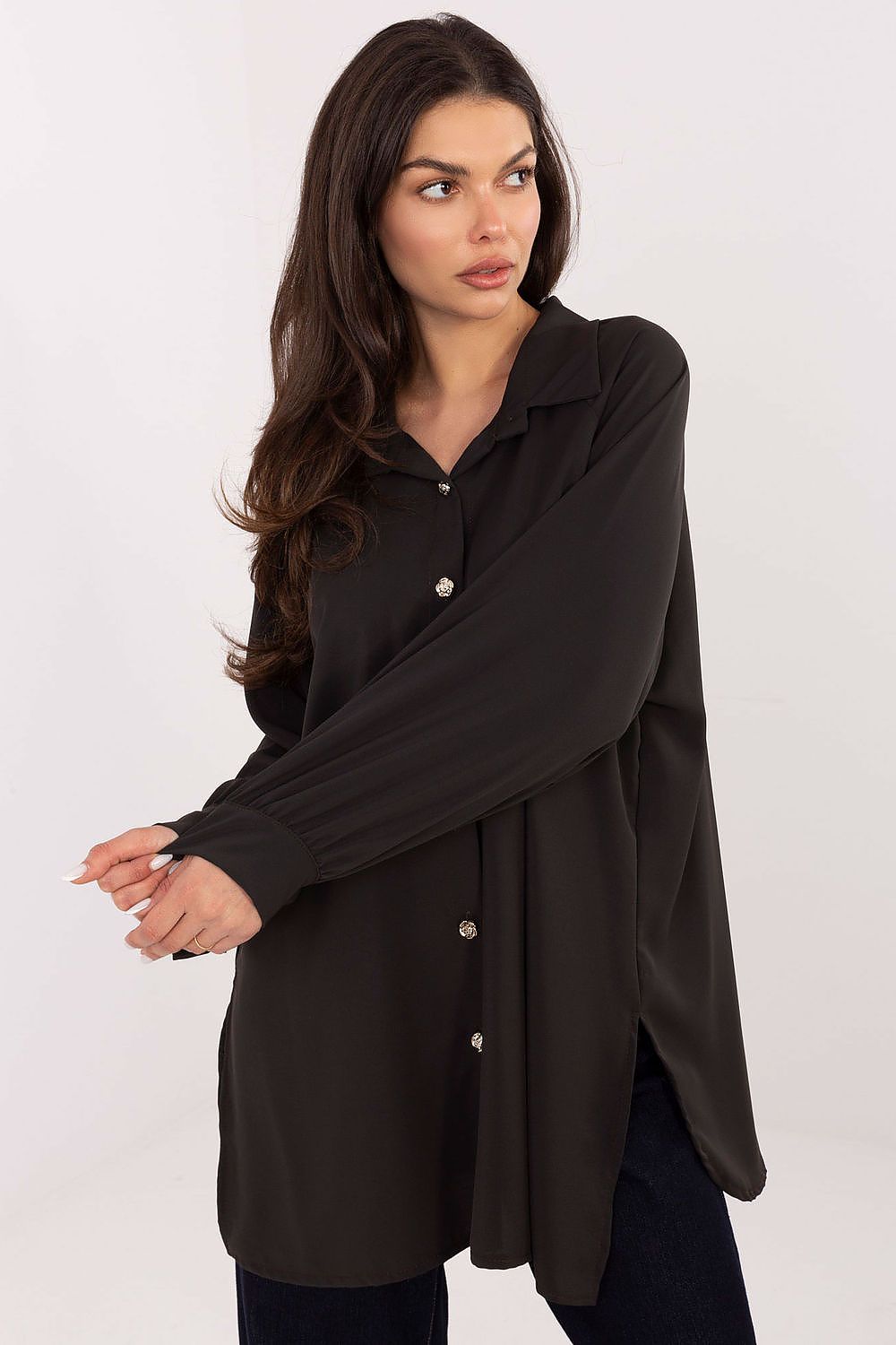  Camicia a manica lunga  model 221394 Factory Price 