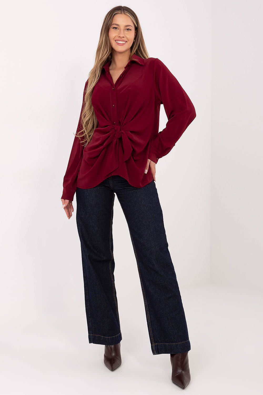  Camicia a manica lunga  model 221893 Factory Price 
