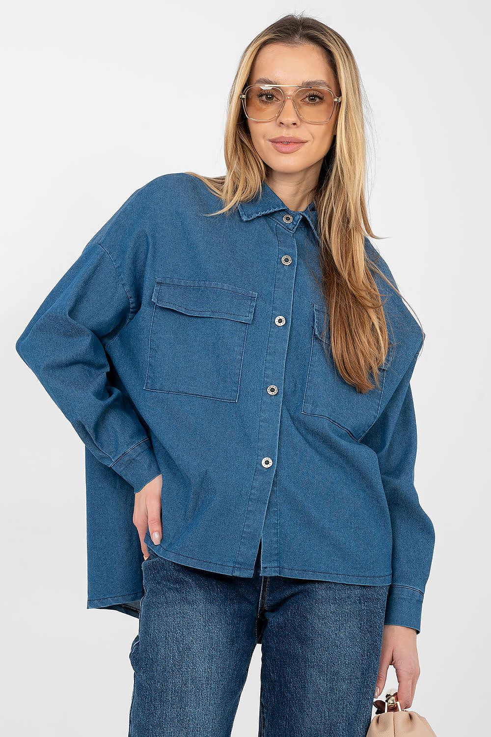  Camicia a manica lunga  model 224204 Italy Moda 