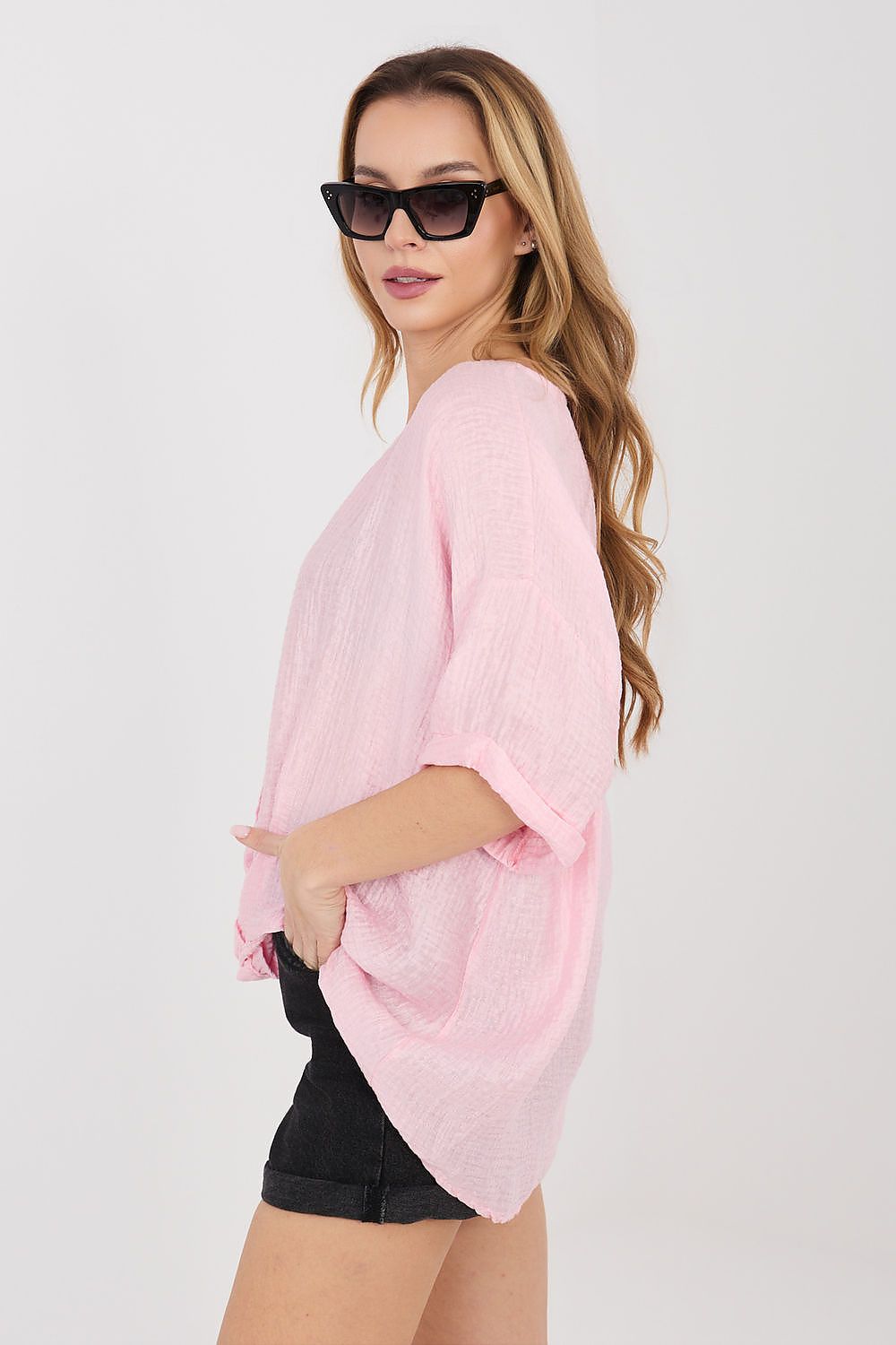  Camicia a manica corta model 225510 Italy Moda 