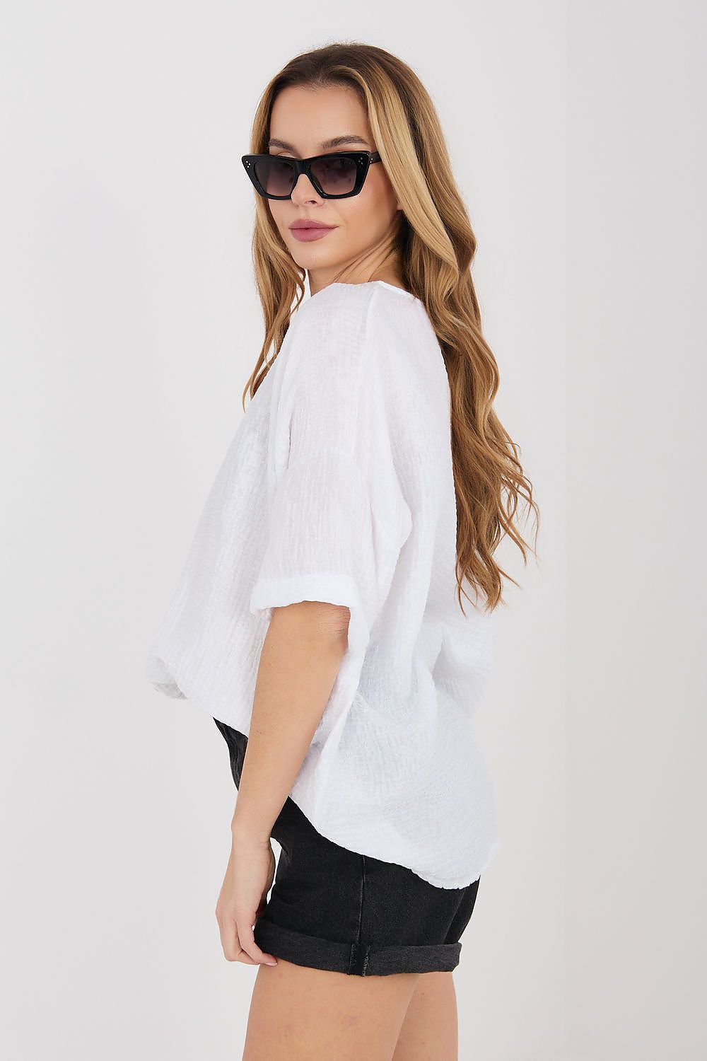  Camicia a manica corta model 225512 Italy Moda 