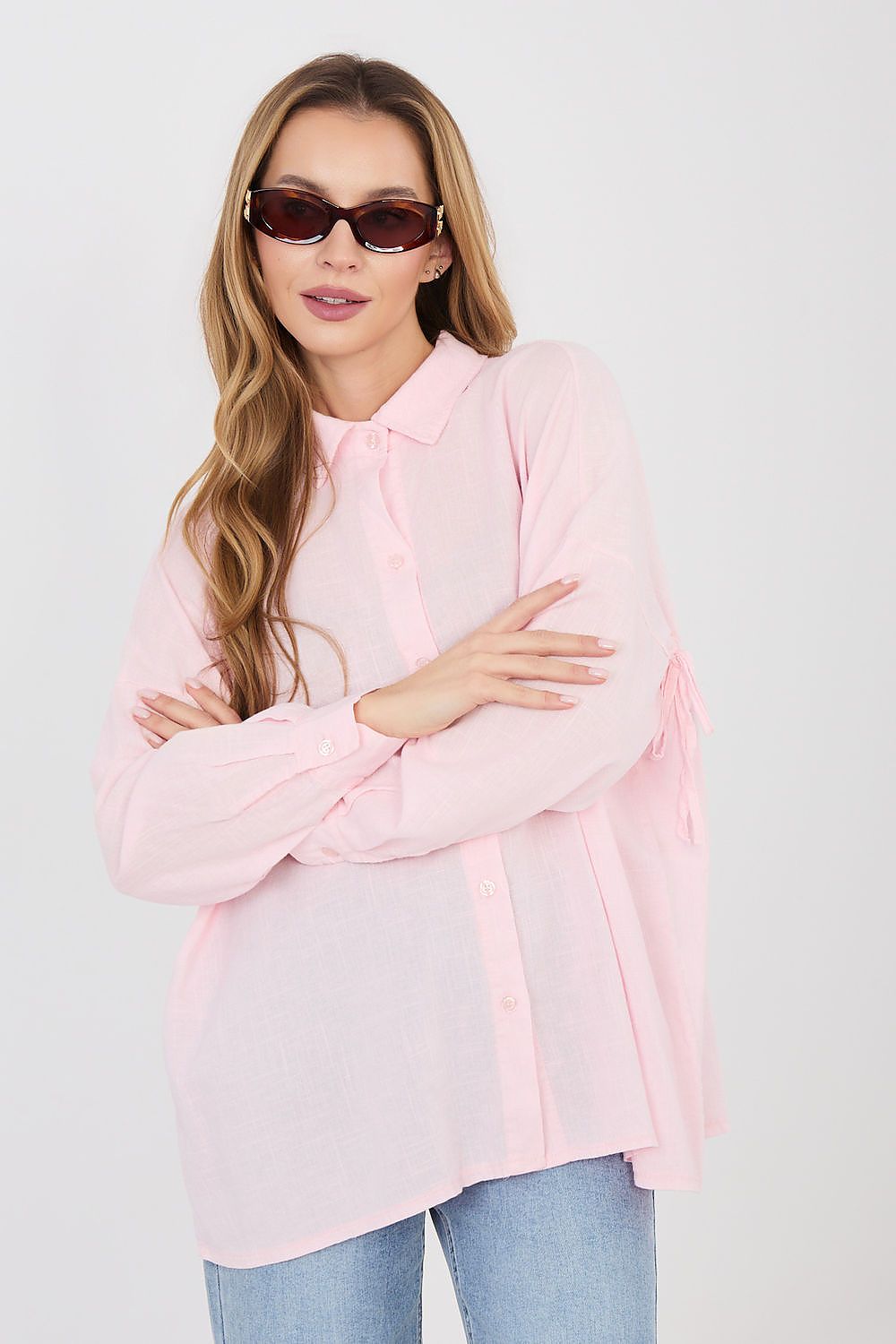  Camicia a manica lunga  model 225514 Italy Moda 