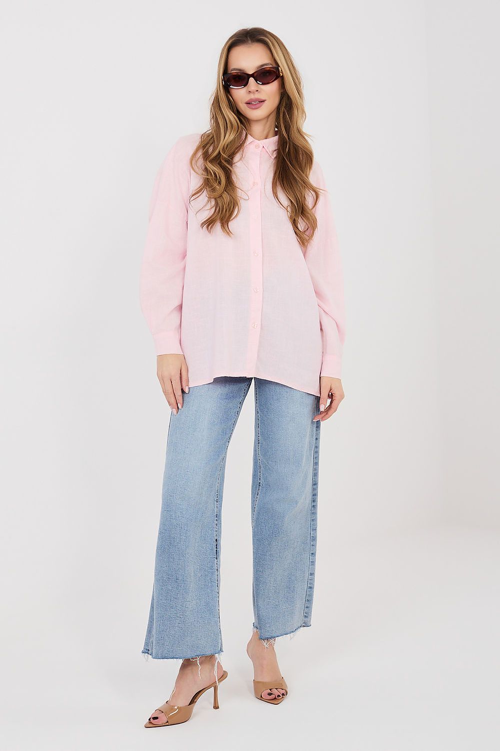  Camicia a manica lunga  model 225514 Italy Moda 