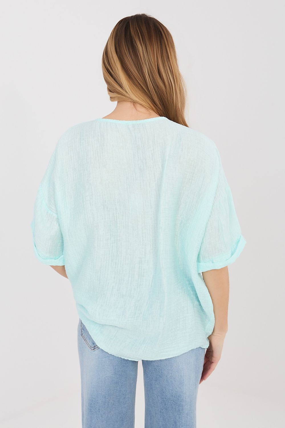  Camicia a manica corta model 225511 Italy Moda 