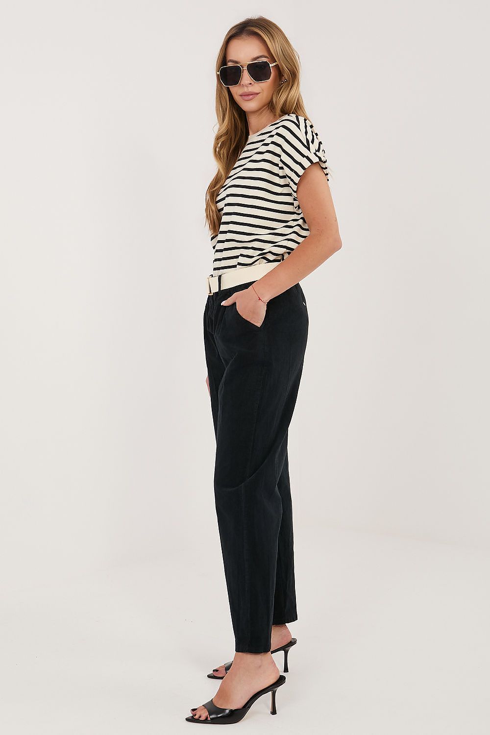  Pantaloni in velluto model 226456 Italy Moda 