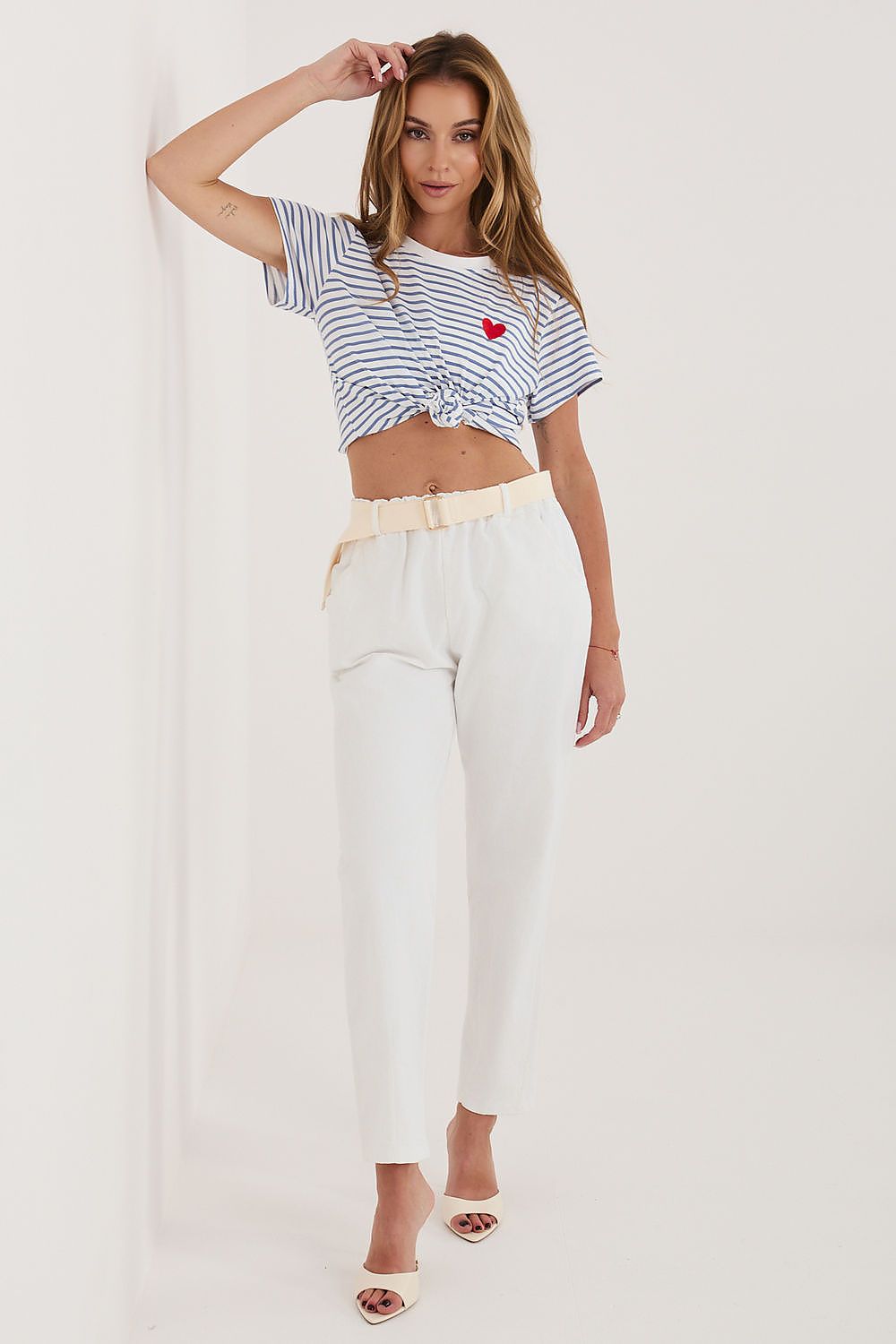  Pantaloni in velluto model 226457 Italy Moda 