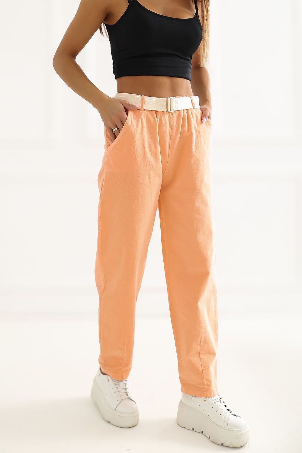  Pantaloni in velluto model 226458 Italy Moda 