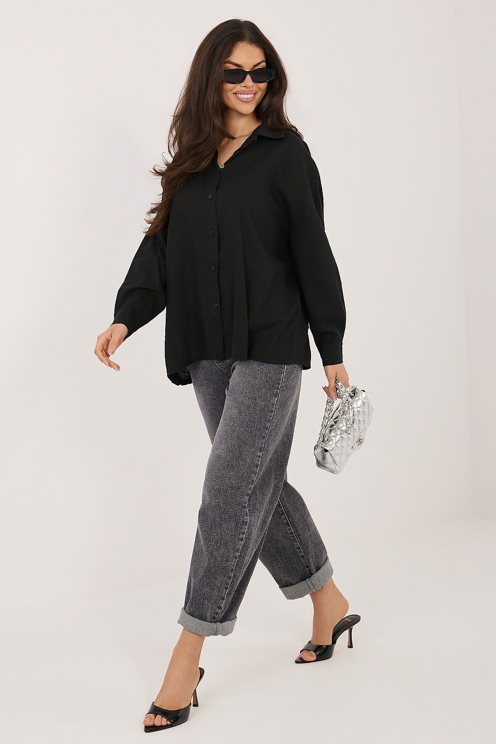  Camicia a manica lunga  model 226476 Italy Moda 