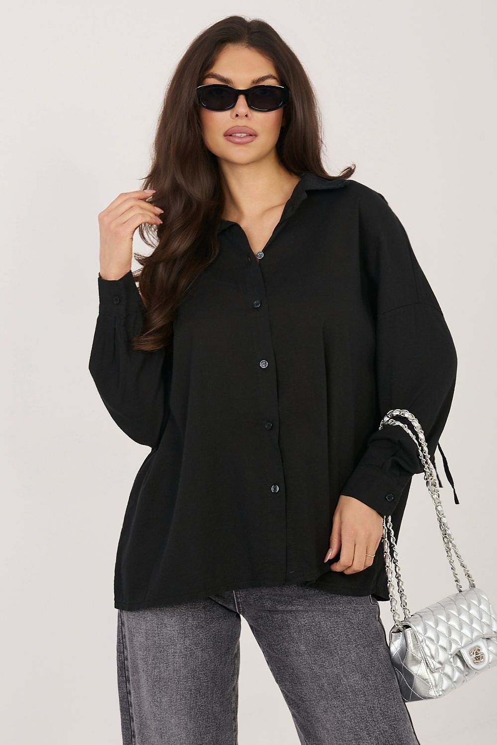  Camicia a manica lunga  model 226476 Italy Moda 