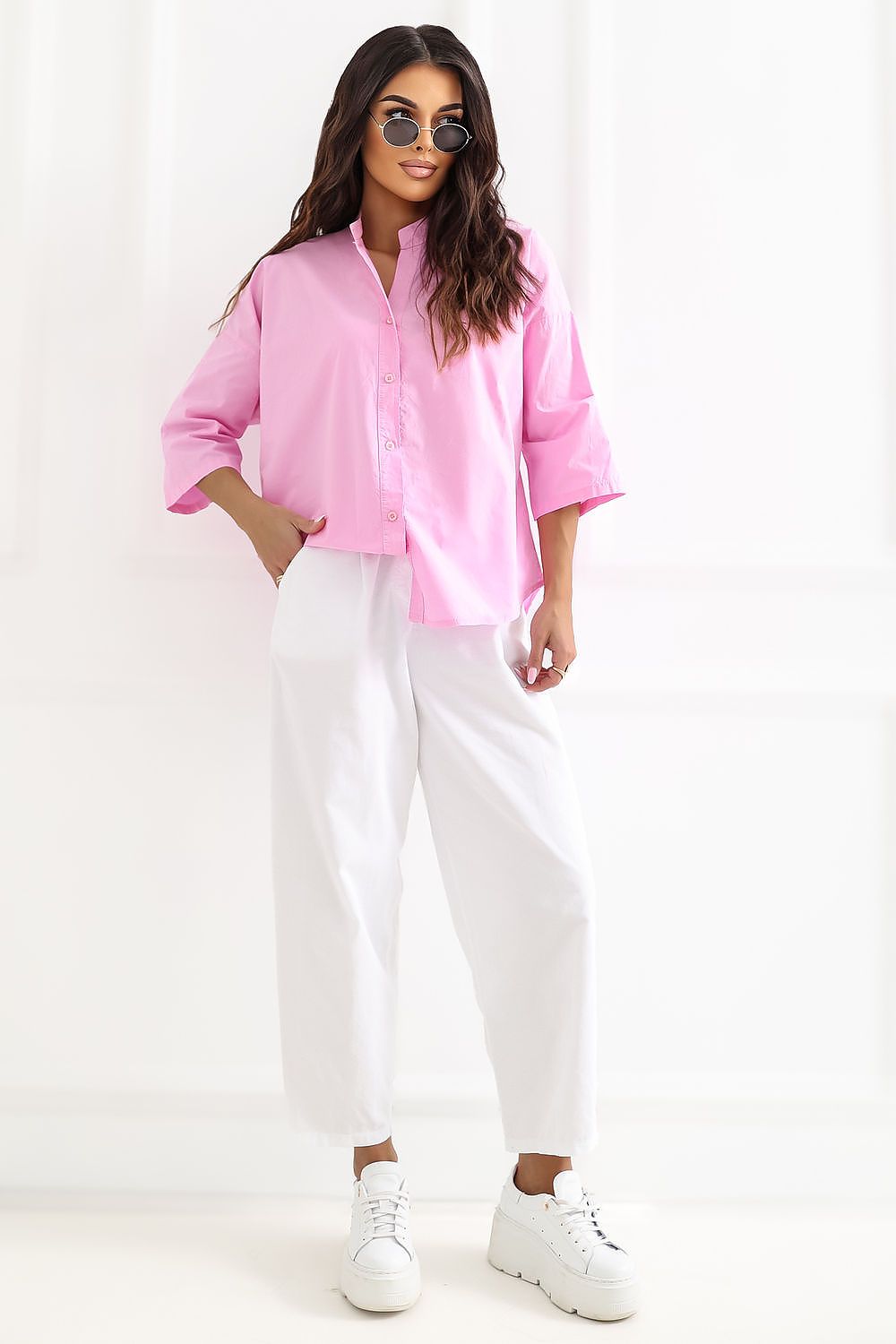  Camicia da donna model 227212 Factory Price 