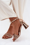  Sandali con tacco model 227454 Step in style 