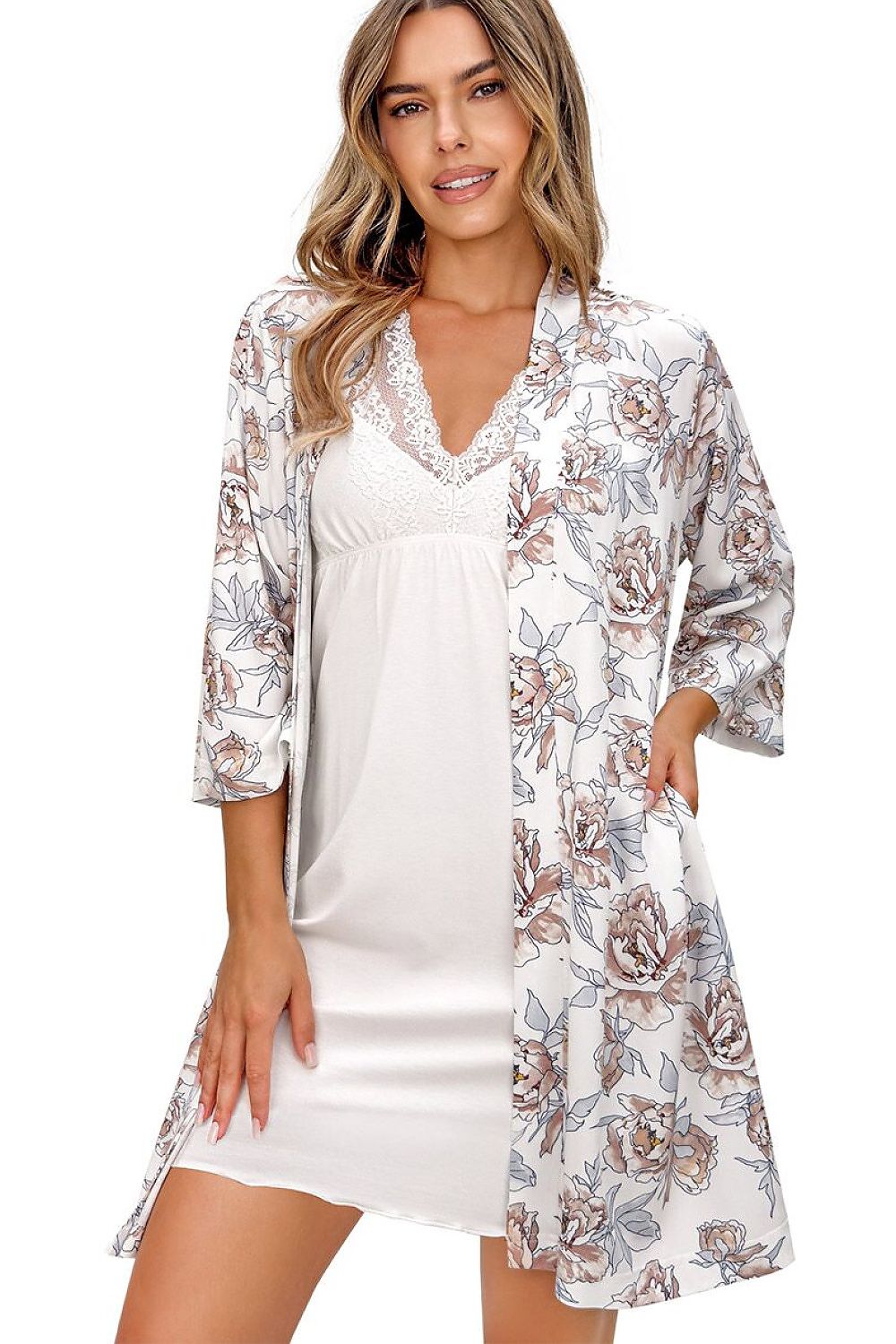  Accappatoio corto model 228613 Donna 