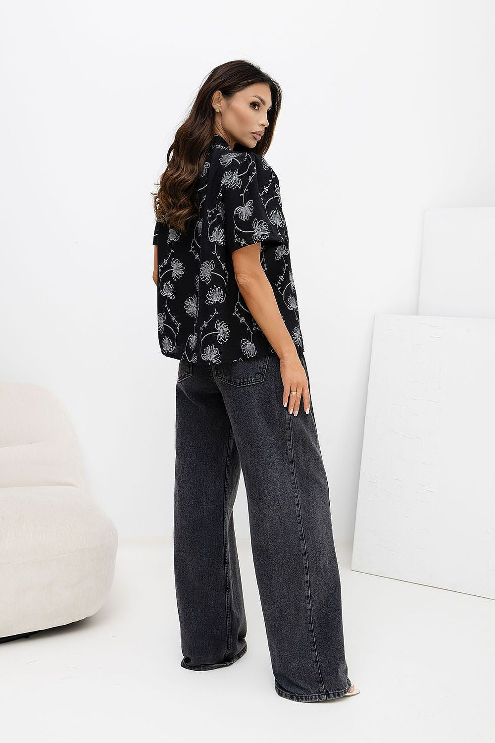  Camicia a manica corta model 229098 Factory Price 