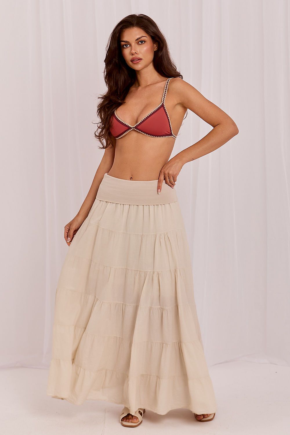  Gonna lunga model 229477 Italy Moda 