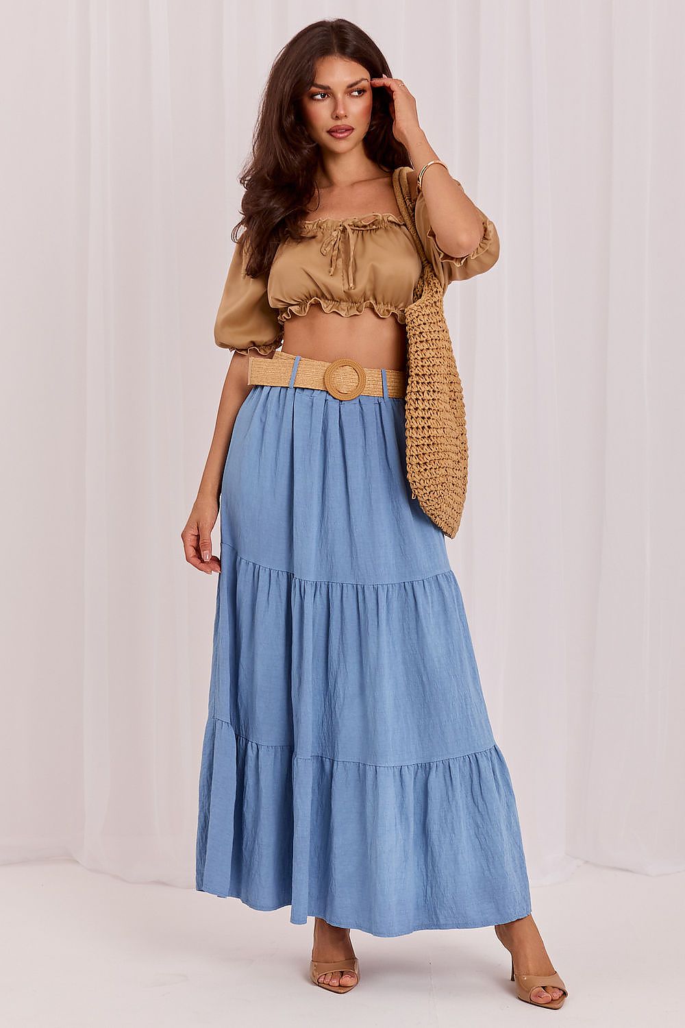  Gonna lunga model 229812 Italy Moda 