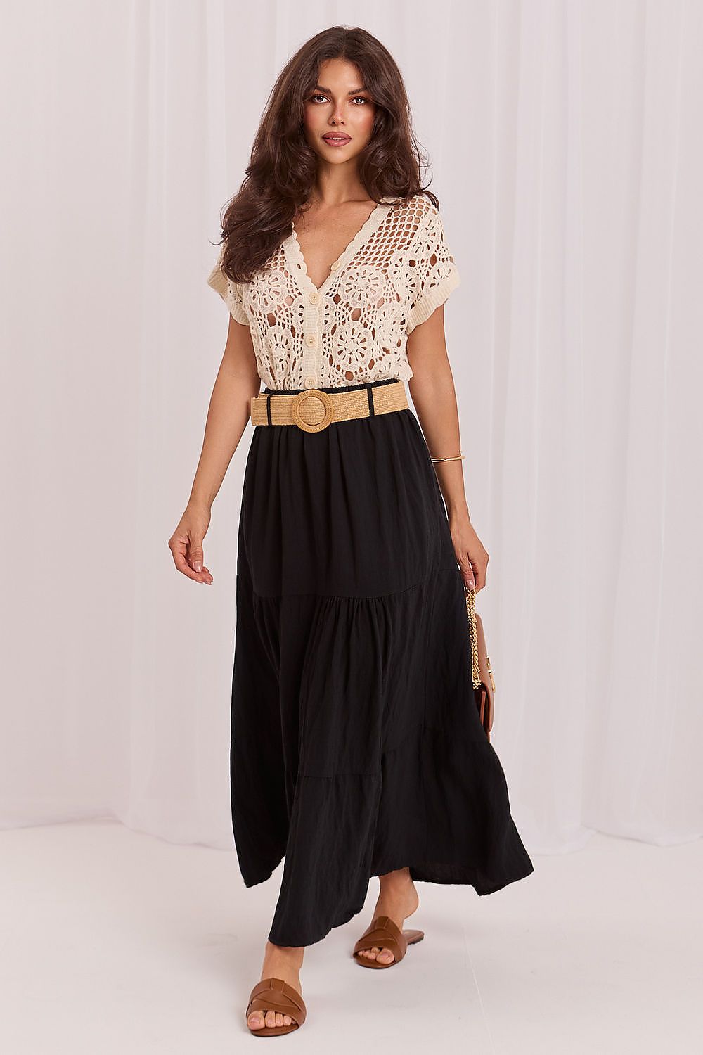  Gonna lunga model 229814 Italy Moda 