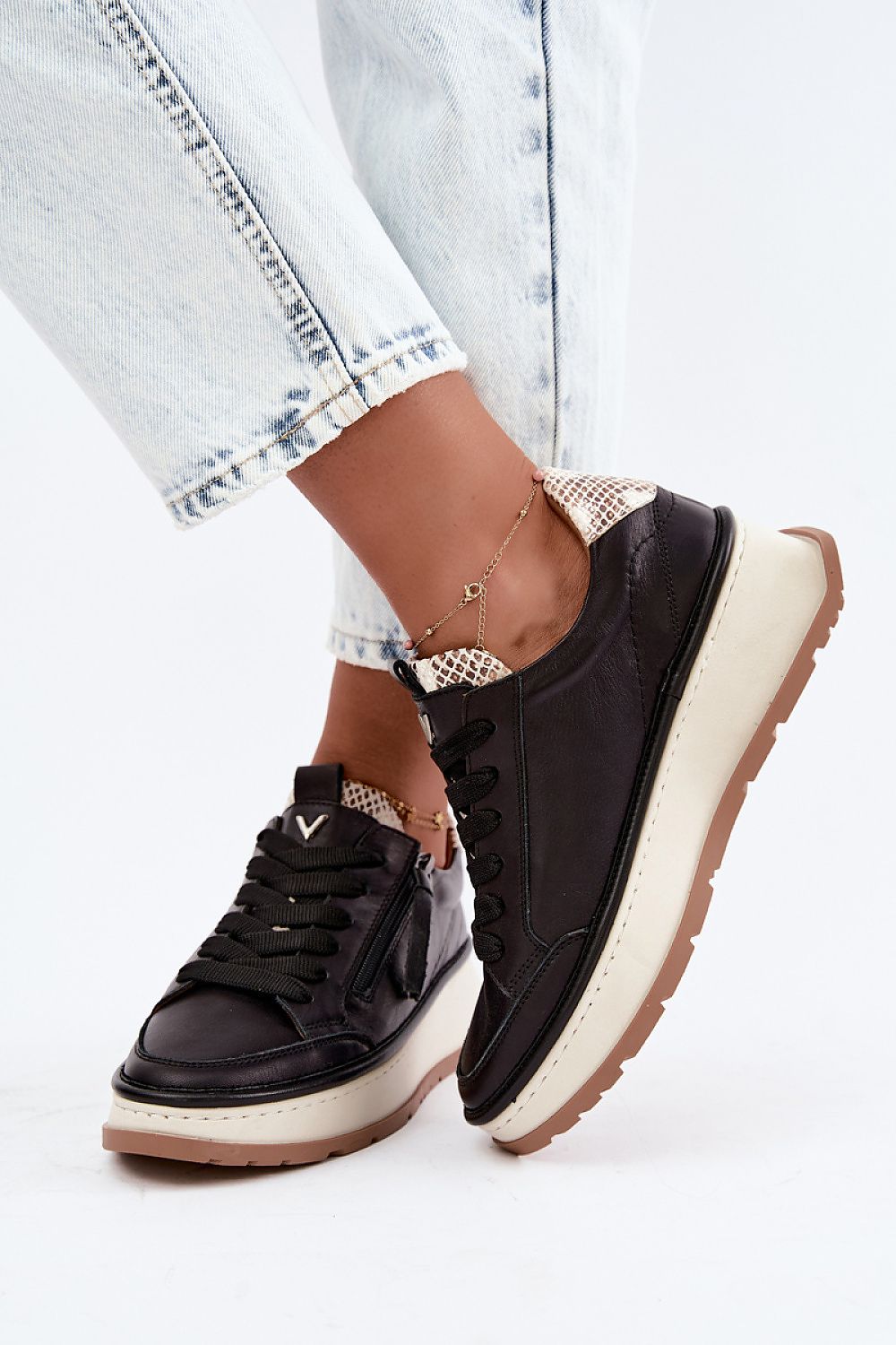  Scarpe con plateau model 231170 Step in style 