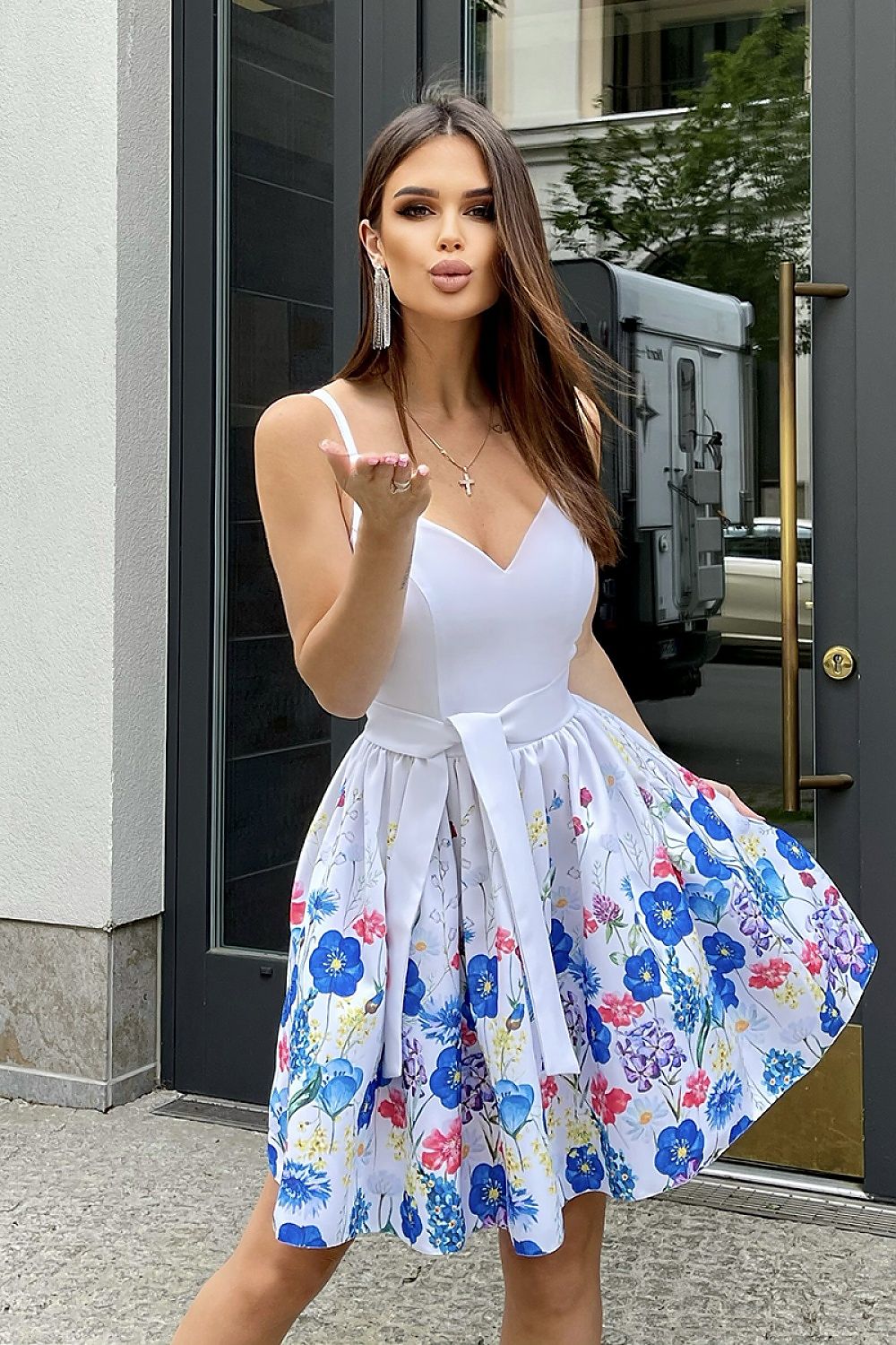  Vestito da cocktail model 169429 Bicotone 